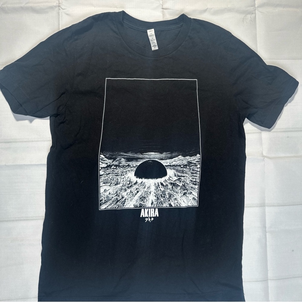 Akira Neo Tokyo Explosion T Shirt Black Men’s Size Medium Anime Classic Film